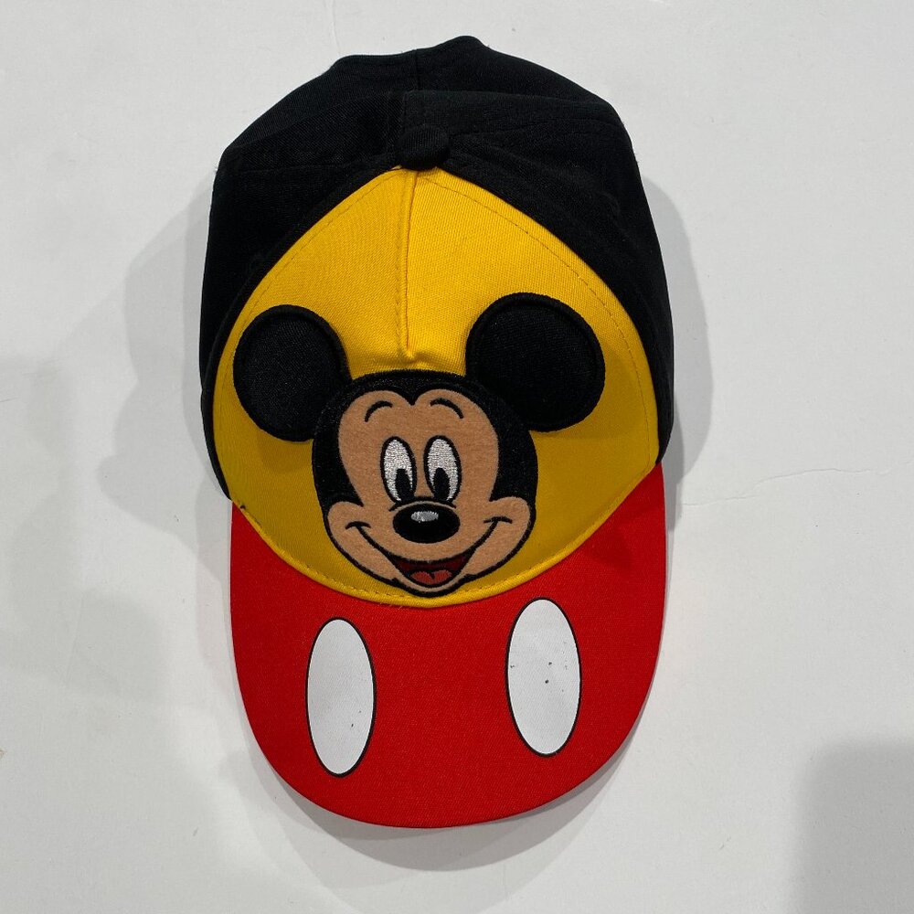 Mickey Mouse, Disney, kids OSFM, elastic back, NWOT, hat w/free standing ears.